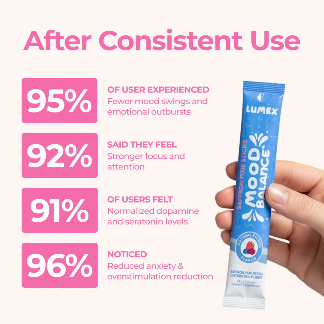 Natural - Saffron Pixi Stick Mood + Focus Support for Kids