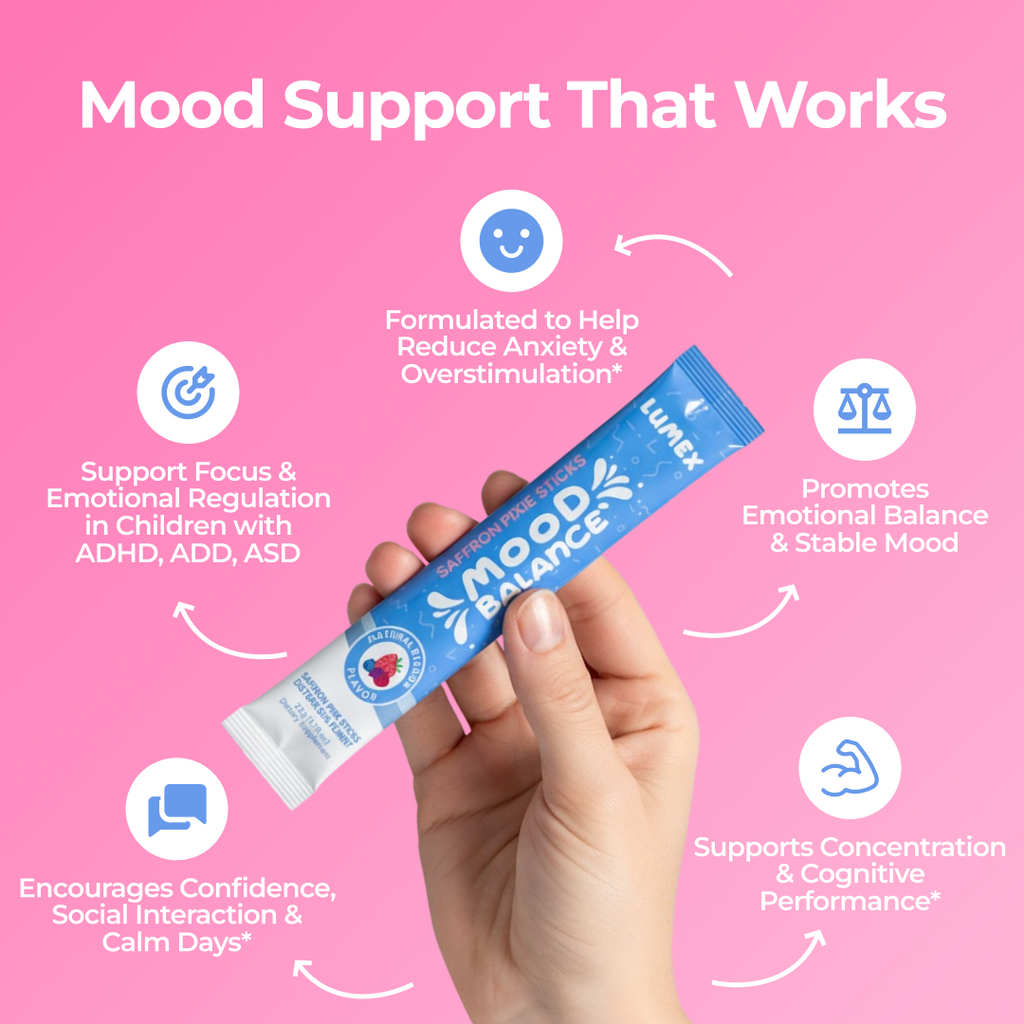 Natural - Saffron Pixi Stick Mood + Focus Support for Kids
