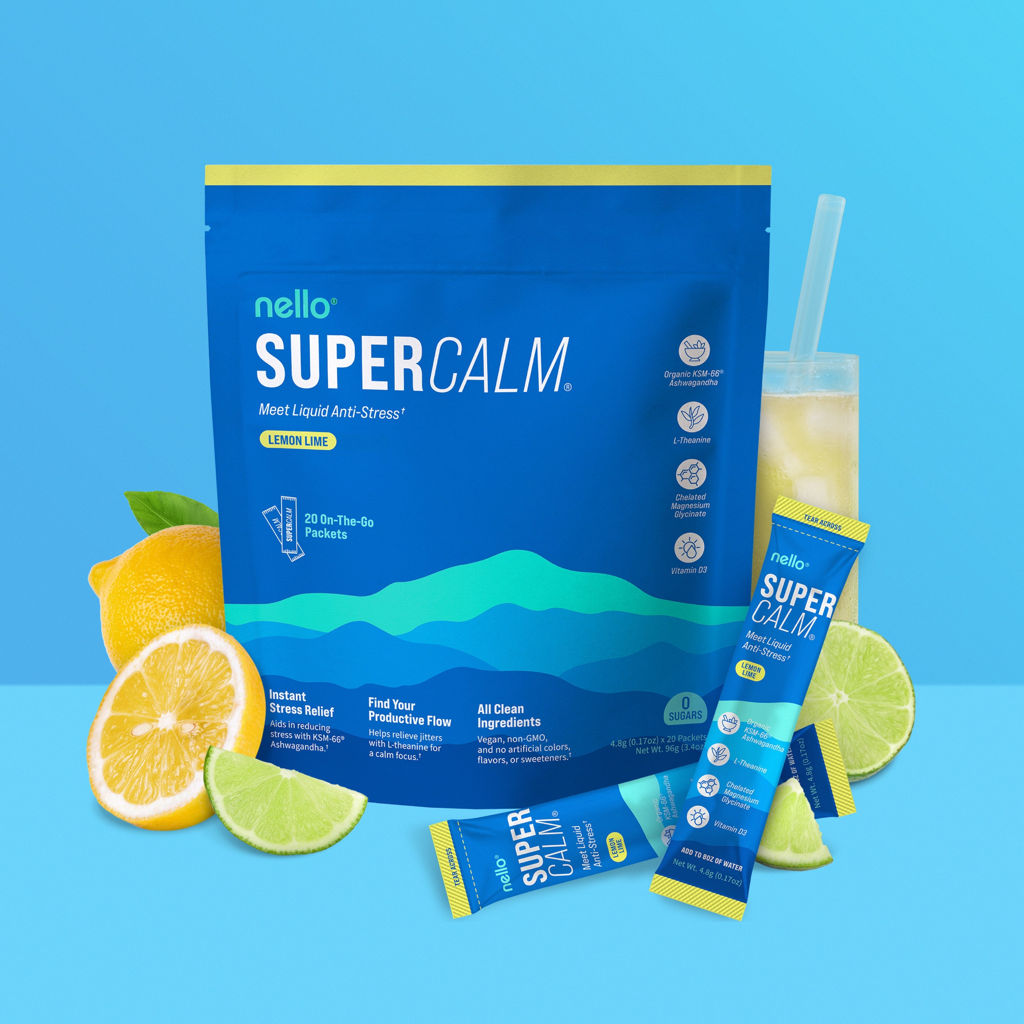 Supercalm Calming Drink Mix