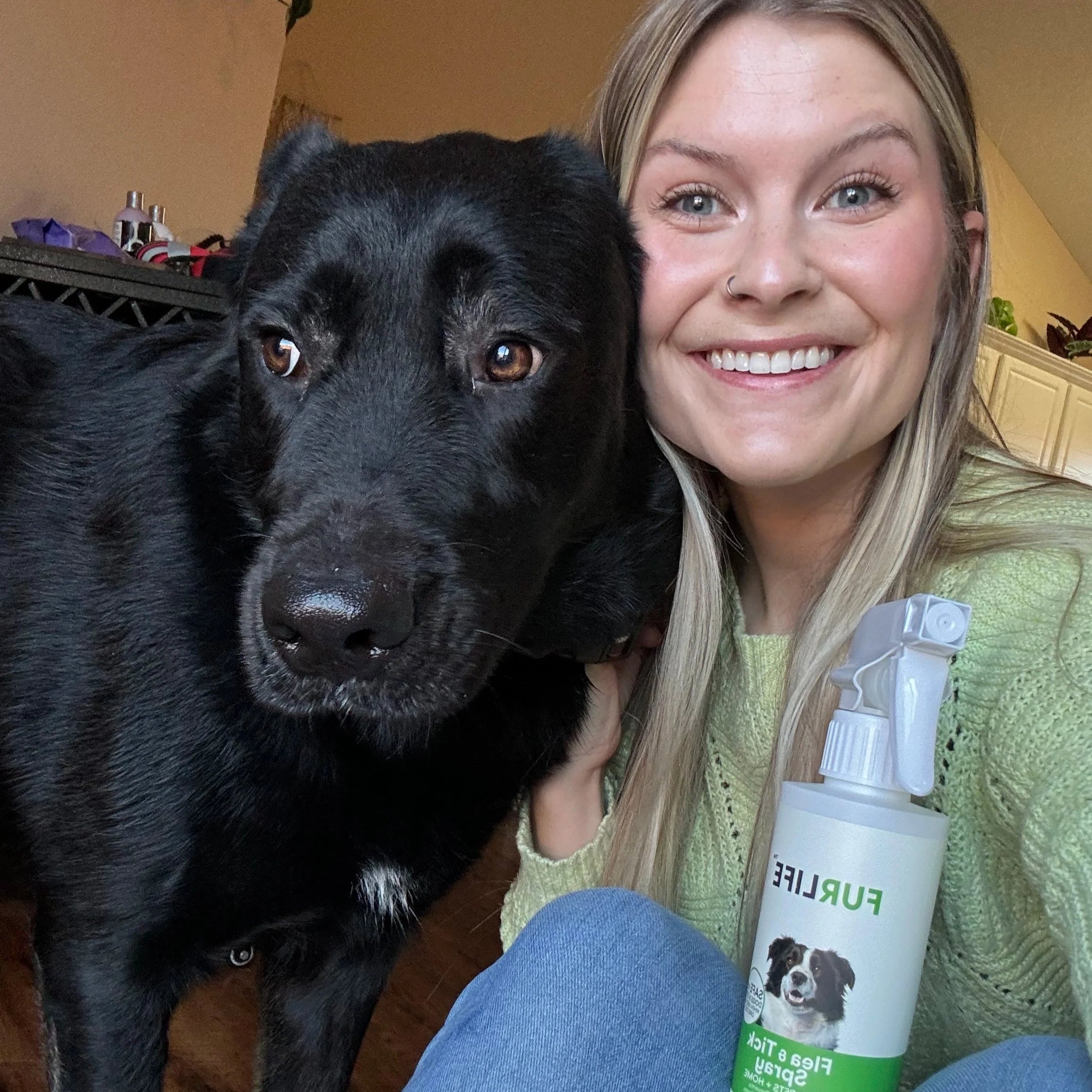 All Natural Flea & Tick Spray for Dogs and Cats